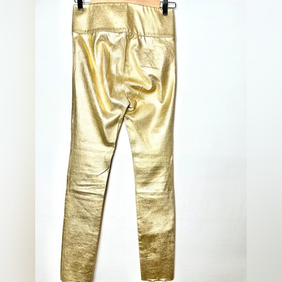 SPRWMN coated metallic stretch leather leggings size xs - Picture 6 of 10